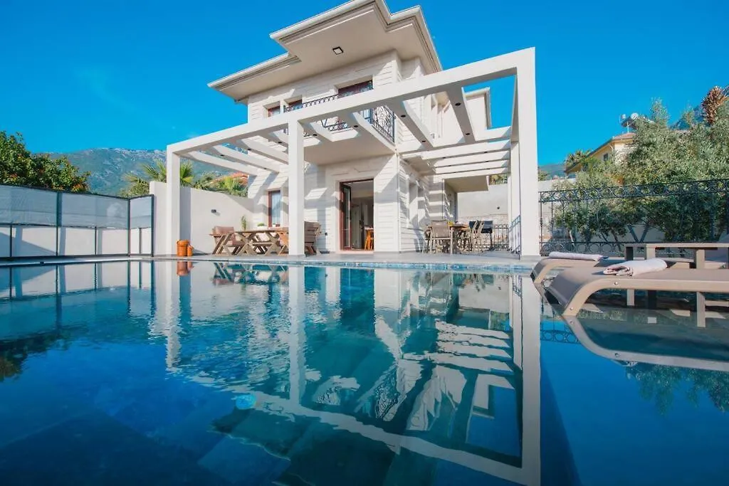 Havuzlu Korunakli Jakuzili Villa Fethiye