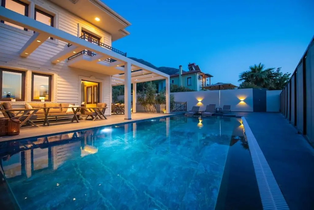 Havuzlu Korunakli Jakuzili Villa Fethiye Turkey